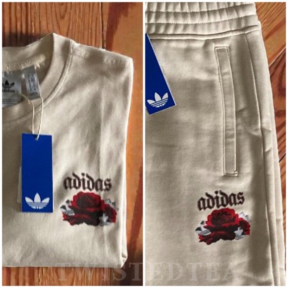 adidas Originals Other - NWT 2 piece T-shirt and jogger sweatpants adidas originals matching set mens XL